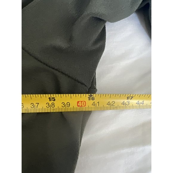 One Clothing Pants & Jumpsuits Olive Green Long Sleeved Romper Sz Medium Keyhole - Picture 9 of 12